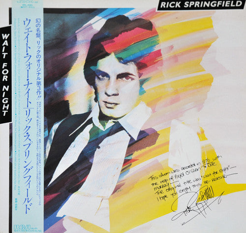 Rick Springfield - Wait For Night (Vinyl, LP, Album, Reissue) Very Good (VG) / Very Good (VG)
