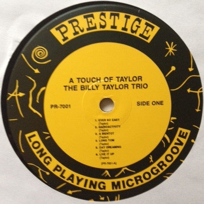 Billy Taylor Trio - A Touch Of Taylor (Vinyl, LP, Album, Reissue, R...