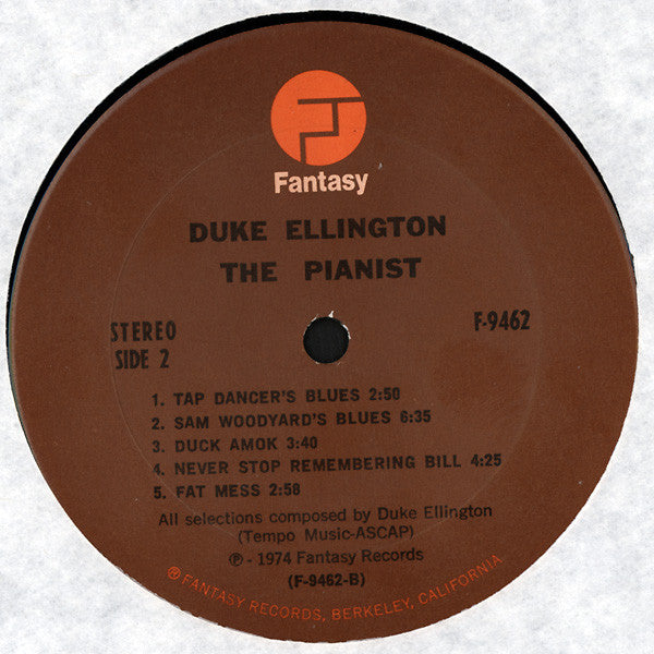 Duke Ellington - The Pianist (Vinyl, LP, Album) Very Good (VG) / Very Good (VG)