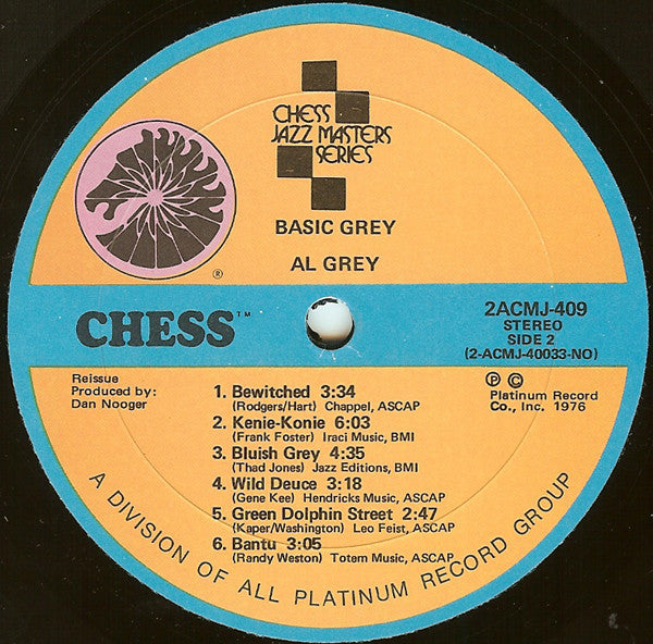 Al Gray - Basic Gray (2xVinyl, LP, Compilation) Very Good (VG) / Fair (F)