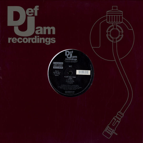 WC - Flirt / Throw Ya Hood Up (Vinyl, 12") Very Good Plus (VG+) / Very Good (VG)