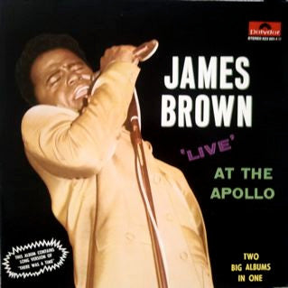James Brown - Live At The Apollo (2xVinyl, LP, Reissue, Stereo) Very Good (VG) / Very Good (VG)