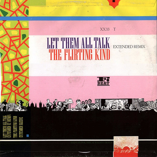 Elvis Costello & The Attractions - Let Them All Talk (Extended 12" Remix) (Vinyl, 12", 45 RPM, Stereo) Very Good (VG) / Very Good (VG)