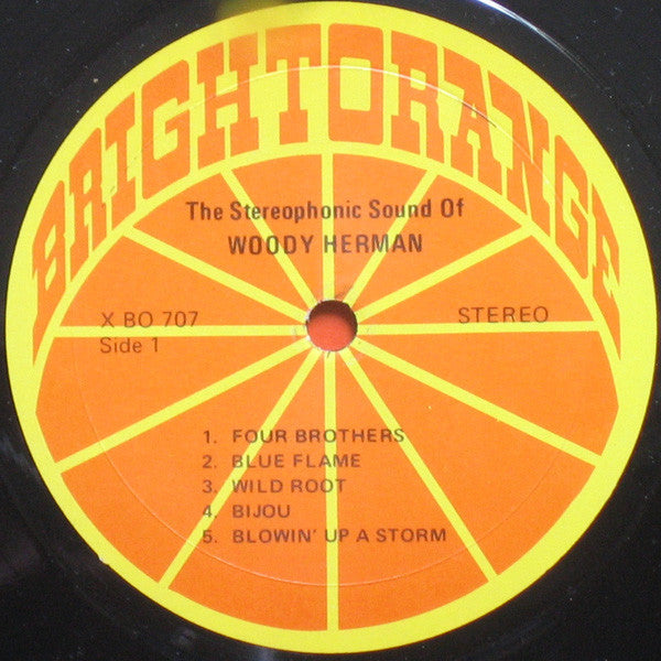Members Of The Woody Herman Orchestra - The Stereophonic Sound Of Woody Herman (Vinyl, LP, Album, Reissue) Good Plus (G+) / Good (G)