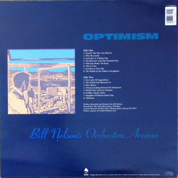 Orchestra Arcana - Optimism (Vinyl, LP, Album) Very Good (VG) / Very Good Plus (VG+)