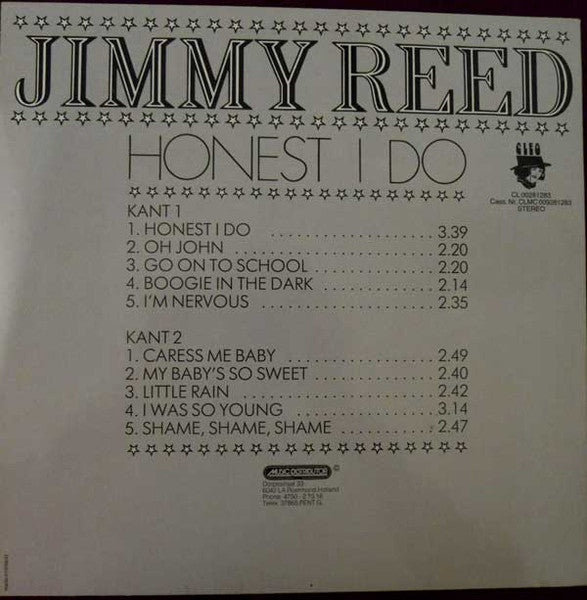 Jimmy Reed - Honest I Do (Vinyl, LP, Compilation, Stereo) Very Good (VG) / Very Good Plus (VG+)
