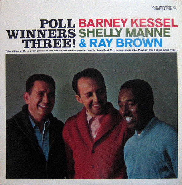 Barney Kessel - Poll Winners Three! (Vinyl, LP, Album, Reissue, Ste...
