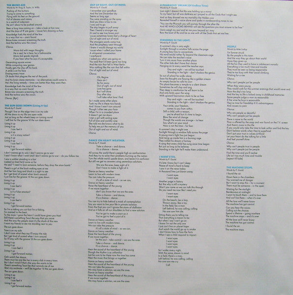 Level 42 - Standing In The Light (Vinyl, LP, Album, Promo) Near Mint (NM or M-) / Very Good Plus (VG+)