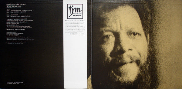 Ornette Coleman - Paris Concert (Vinyl, LP, Album)