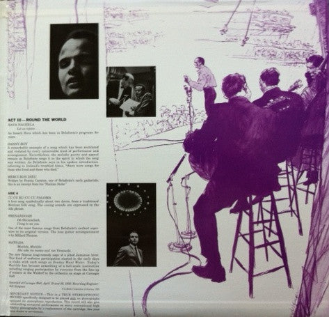 Harry Belafonte - Belafonte At Carnegie Hall: The Complete Concert (2xVinyl, LP, Reissue, Stereo) Very Good Plus (VG+) / Very Good Plus (VG+)
