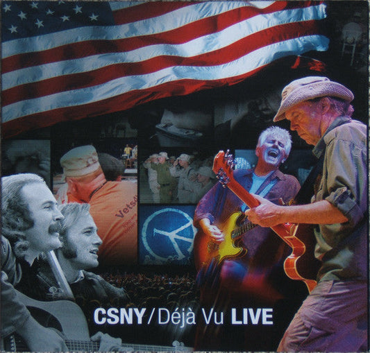 Crosby, Stills, Nash & Young - Déjà Vu LIVE (2xVinyl, LP, Album, Limited Edition) Very Good Plus (VG+) / Very Good Plus (VG+)