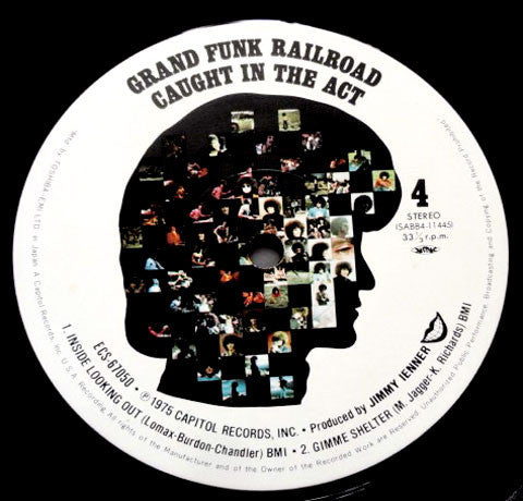 Grand Funk Railroad - Caught In The Act (Vinyl, LP, Album)