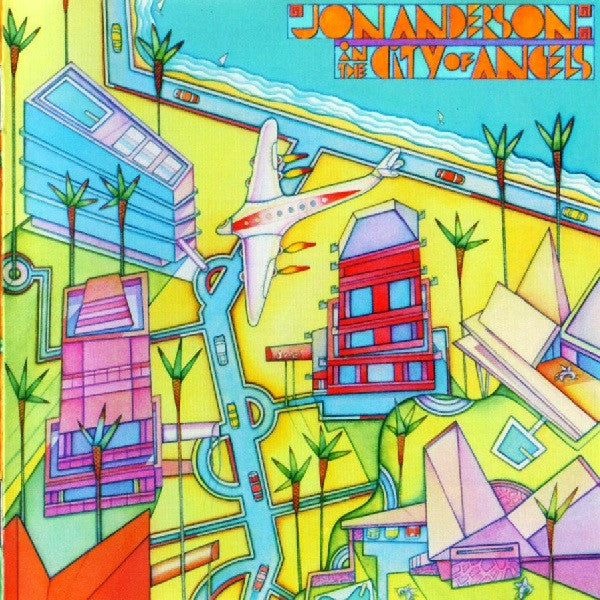 Jon Anderson - In The City Of Angels (Vinyl, LP, Album) Near Mint (NM or M-) / Very Good Plus (VG+)