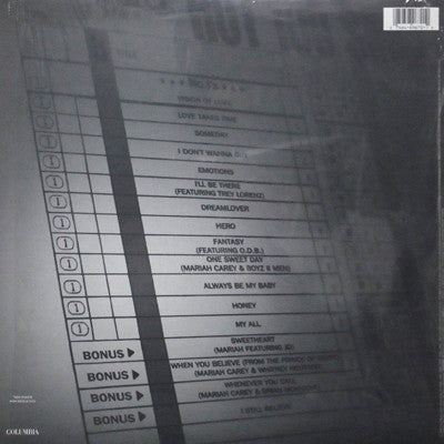 Mariah Carey - #1's (Vinyl, LP, Compilation)