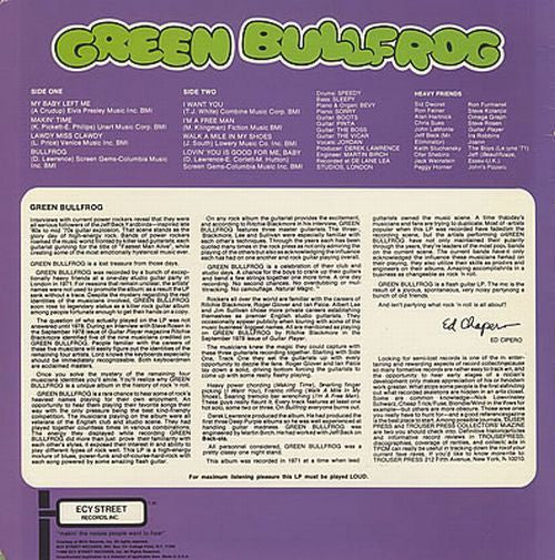 Green Bullfrog - Natural Magic (Vinyl, LP, Reissue) Very Good (VG) / Very Good (VG)