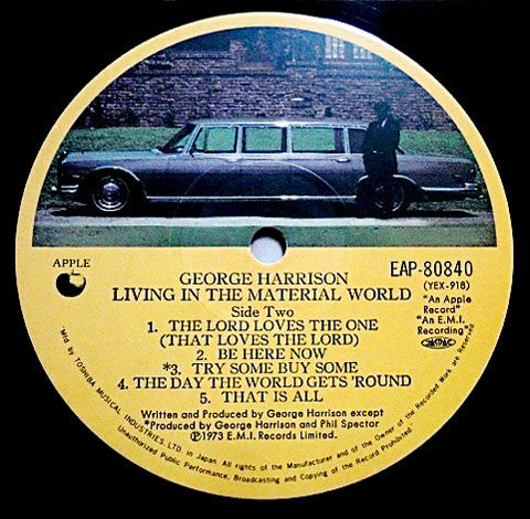 George Harrison - Living In The Material World (Vinyl, LP, Album)