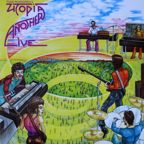 Utopia (5) - Another Live (Vinyl, LP, Album, Reissue, Remastered, Stereo) Very Good Plus (VG+) / Very Good Plus (VG+)