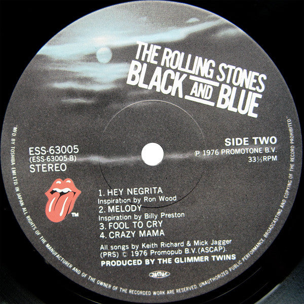 The Rolling Stones - Black And Blue (Vinyl, LP, Album, Reissue)