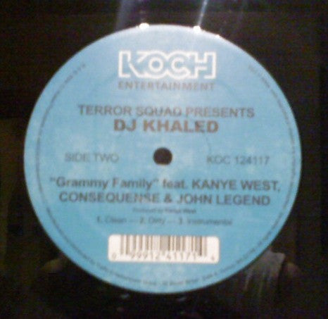Terror Squad - Born And Raised / Grammy Family (Vinyl, 12") Very Good Plus (VG+) / Very Good Plus (VG+)