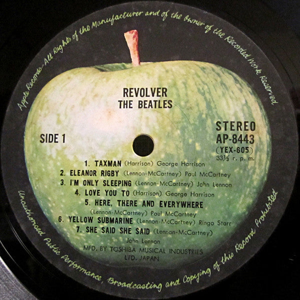 The Beatles - Revolver (Vinyl, LP, Album, Reissue, Stereo)