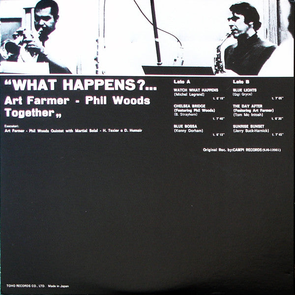 Art Farmer - What Happens ?... (Vinyl, LP, Album) Very Good (VG) / Poor (P)
