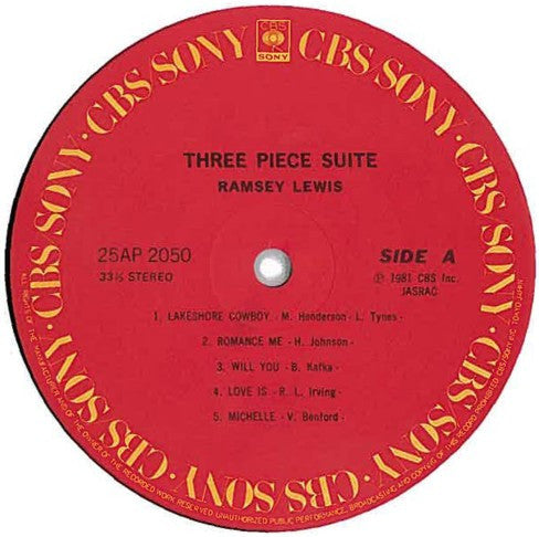 Ramsey Lewis - Three Piece Suite (Vinyl, LP, Album)
