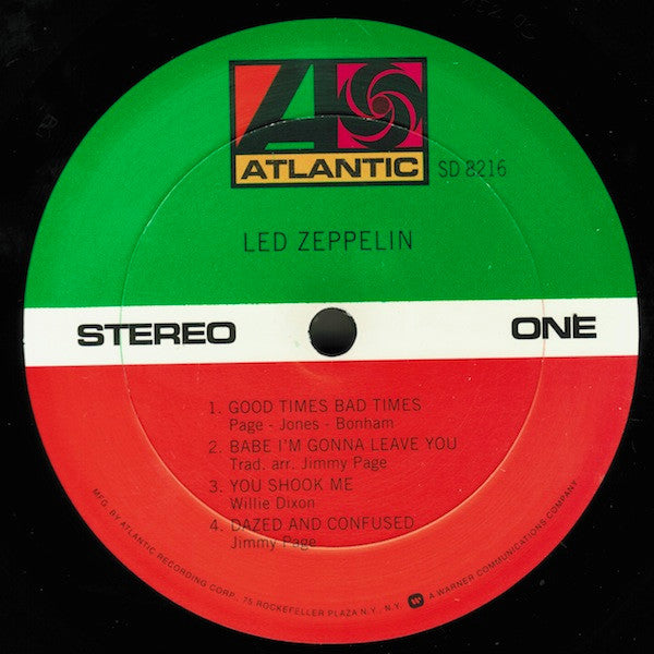 Led Zeppelin - Led Zeppelin (Vinyl, LP, Album, Reissue) Very Good (VG) / Very Good Plus (VG+)
