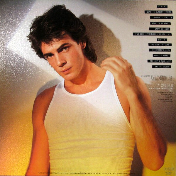 Rick Springfield - Working Class Dog (Vinyl, LP, Album) Very Good (VG) / Very Good (VG)