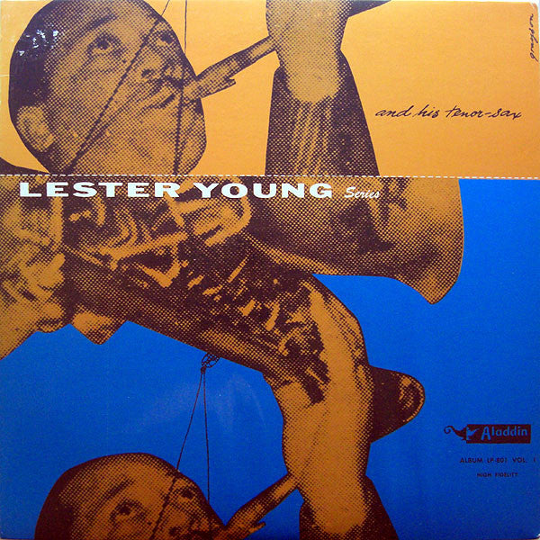 Lester Young - And His Tenor Sax. Vol.1 (Vinyl, LP, Compilation, Reissue, Mono) Very Good Plus (VG+) / Very Good (VG)