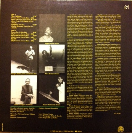 George Adams - Gentlemen's Agreement (Vinyl, LP, Album) Near Mint (NM or M-) / Very Good Plus (VG+)