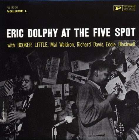 Eric Dolphy - At The Five Spot, Volume 1 (Vinyl, LP, Album, Reissue) Very Good (VG) / Good Plus (G+)
