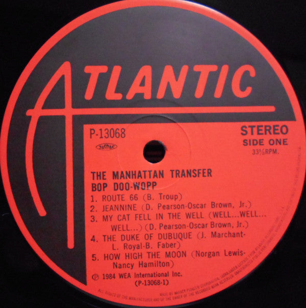 The Manhattan Transfer - Bop Doo-Wopp (Vinyl, LP, Album) Very Good Plus (VG+) / Very Good Plus (VG+)