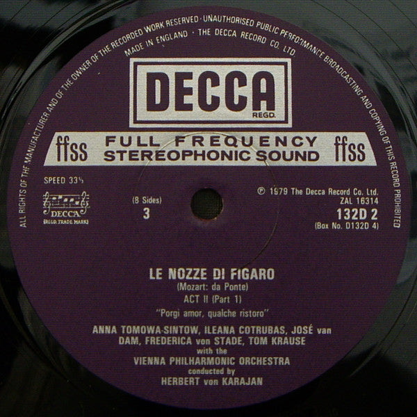 Wolfgang Amadeus Mozart - Le Nozze Di Figaro (Vinyl, Box Set, LP, A...
