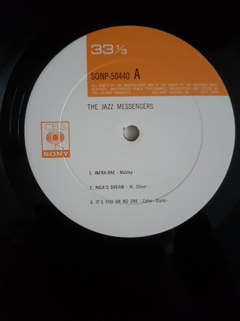 Art Blakey & The Jazz Messengers - The Jazz Messengers (Vinyl, LP, Album, Reissue, Mono) Very Good (VG) / Very Good (VG)