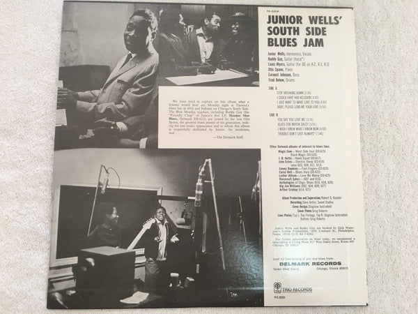 Junior Wells - Southside Blues Jam (Vinyl, LP, Album, Reissue, Stereo)
