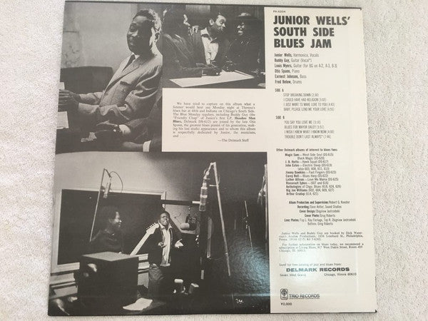 Junior Wells - Southside Blues Jam (Vinyl, LP, Album, Reissue, Stereo)