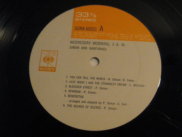 Simon & Garfunkel - Wednesday Morning, 3 A. M. (Vinyl, LP, Album, R...