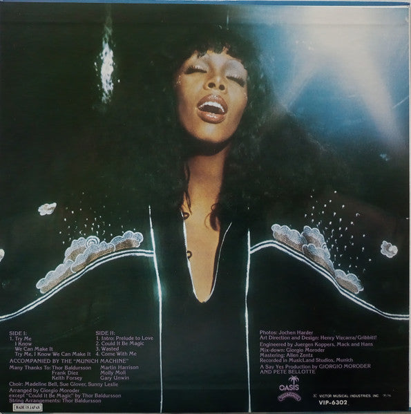 Donna Summer - A Love Trilogy (Vinyl, LP, Album, Partially Mixed) Very Good (VG) / Good Plus (G+)