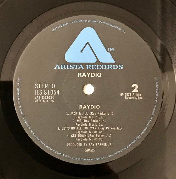 Raydio - Raydio (Vinyl, LP, Album) Very Good (VG) / Very Good (VG)