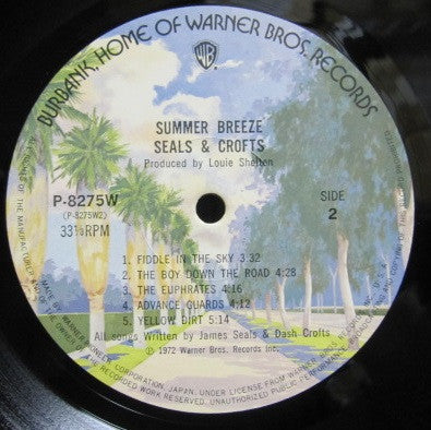 Seals & Crofts - Summer Breeze (Vinyl, LP, Album, Repress)