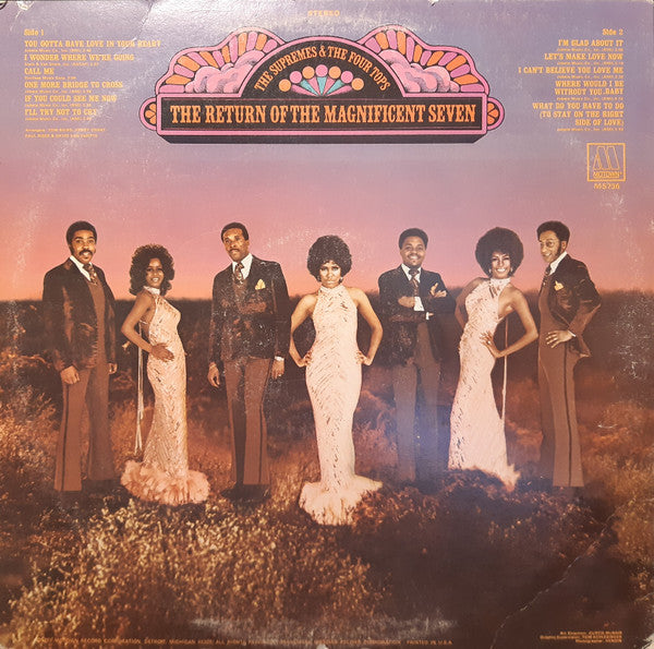 The Supremes - The Return Of The Magnificent Seven (Vinyl, LP, Album) Very Good (VG) / Very Good (VG)