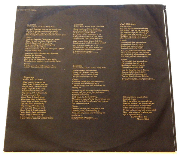 Earth, Wind & Fire - Gratitude (2xVinyl, LP, Album) Good Plus (G+) / Good Plus (G+)