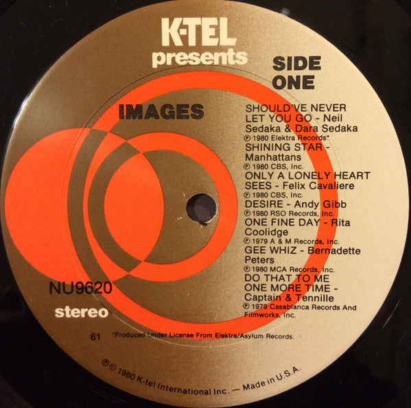 Various - Images (Vinyl, LP, Compilation) Very Good (VG) / Very Good Plus (VG+)