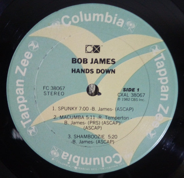 Bob James - Hands Down (Vinyl, LP, Album) Good Plus (G+) / Good Plus (G+)