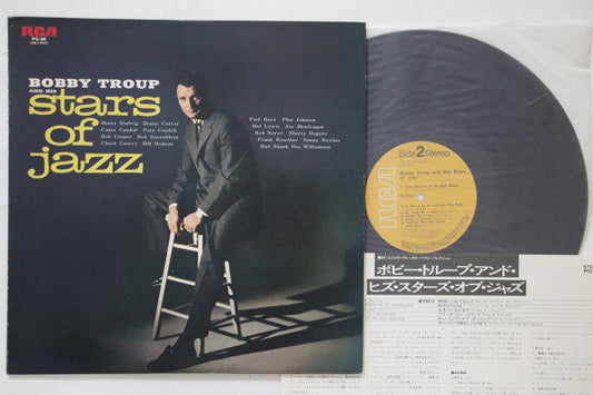 Bobby Troup And His Stars Of Jazz - Bobby Troup And His Stars Of Jazz (Vinyl, LP, Album, Reissue, Mono) Very Good Plus (VG+) / Very Good (VG)