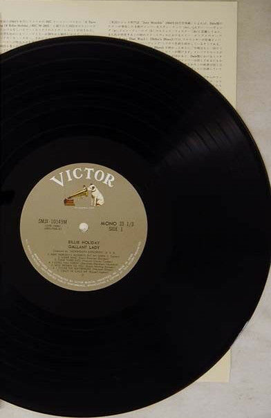 Billie Holiday - Gallant Lady (Vinyl, LP, Album, Mono)
