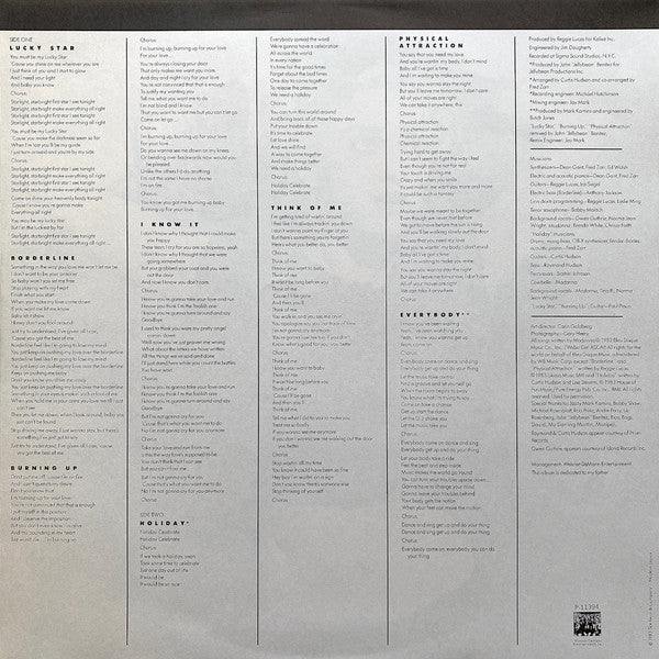 Madonna - Madonna (Vinyl, LP, Album, Reissue, Stereo)