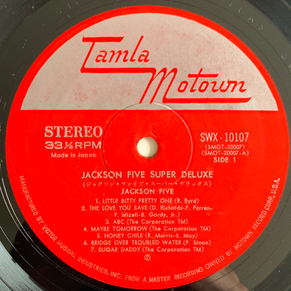 The Jackson 5 - Super Deluxe (Vinyl, LP, Compilation) Good Plus (G+) / Good Plus (G+)