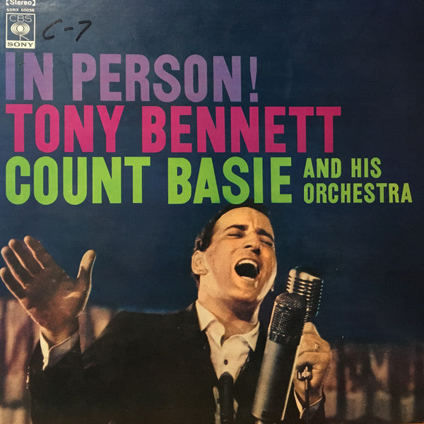 Tony Bennett - In Person! (Vinyl, LP, Album, Reissue, Stereo) Very Good (VG) / Very Good (VG)