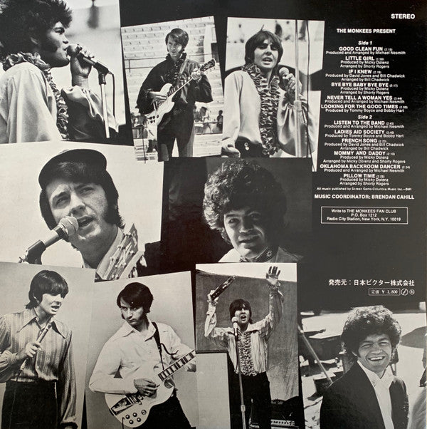 The Monkees - The Monkees Present (Vinyl, LP, Album, Promo, Stereo) Very Good Plus (VG+) / Very Good (VG)
